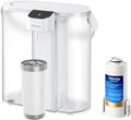 Waterdrop ED02W Compact Electric Water Filter Pitcher, 200-Gallon Rechargeable by Waterdrop