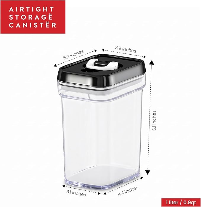 DWËLLZA KITCHEN Airtight Food Storage Containers - Image 4