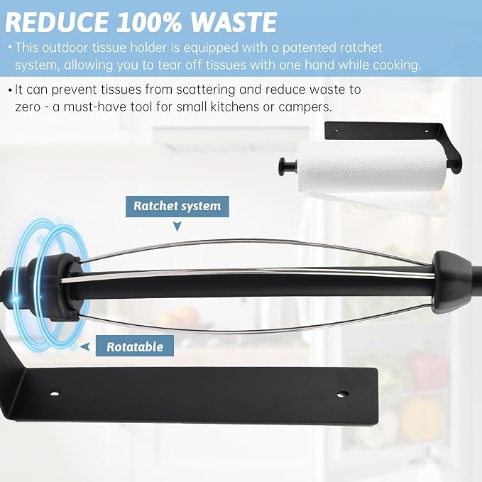 Magnetic Paper Towel Holder - Image 8