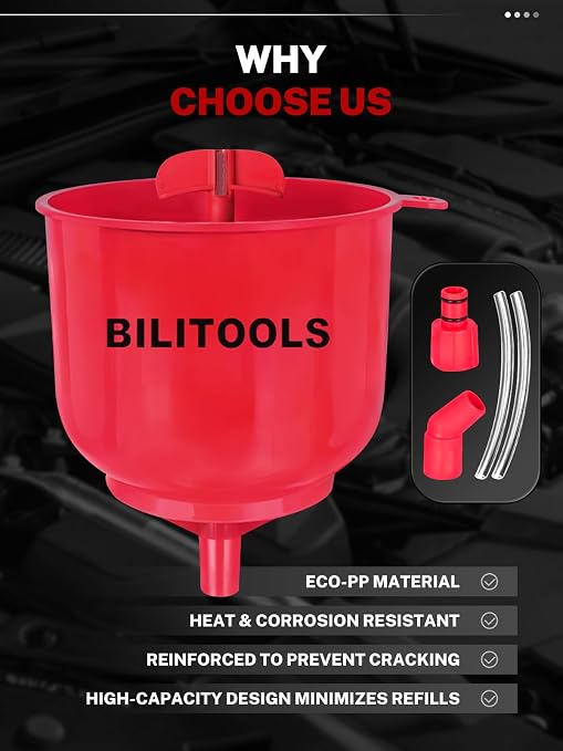 BILITOOLS Universal Coolant Funnel Kit - Image 5