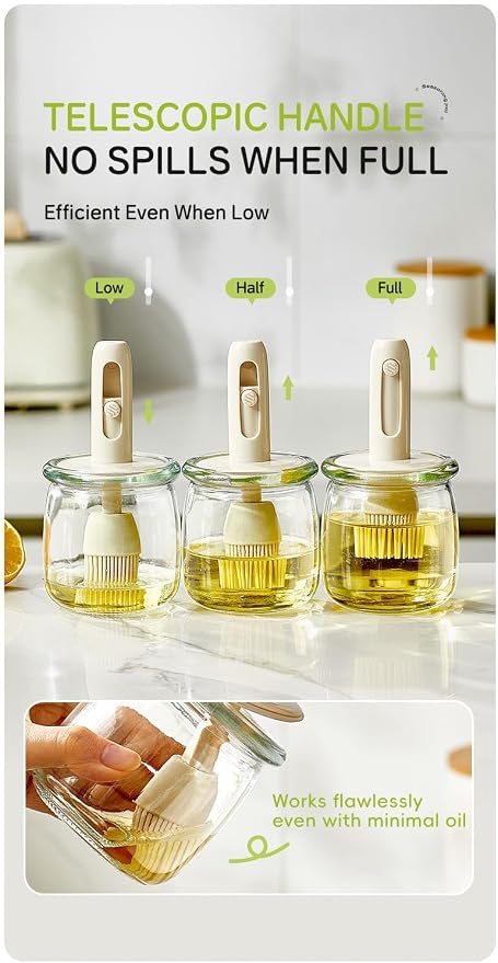 2-in-1 Glass Olive Oil Dispenser - Image 7