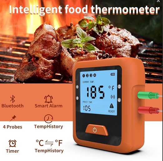 Smart Wireless Meat Thermometer Digital - Image 2