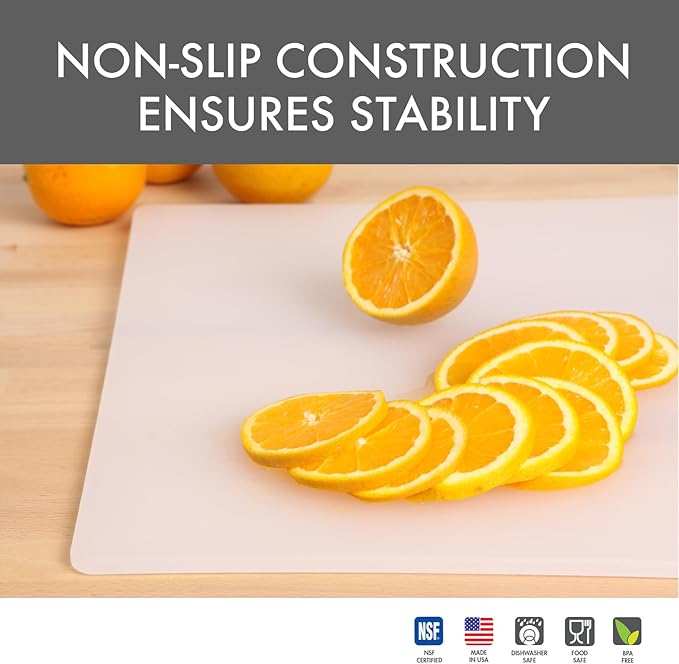 Dexas NSF Polysafe Cutting Board, 14 by 17 inches - Image 3