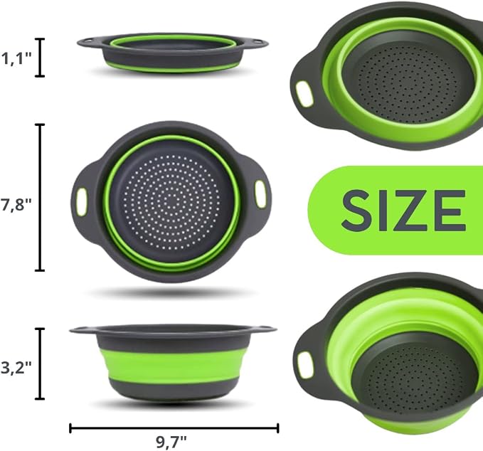 Small Collapsible Colander - Image 2
