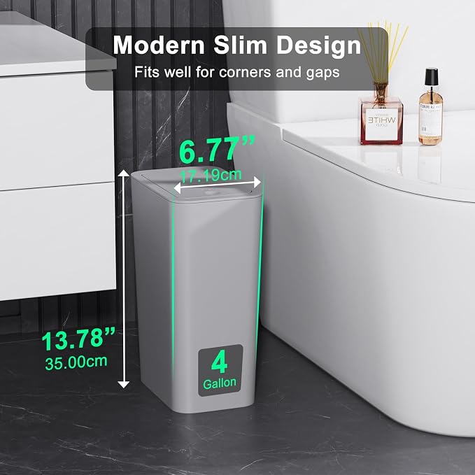 N. NETDOT 3 Pack Small Trash Can - Image 2