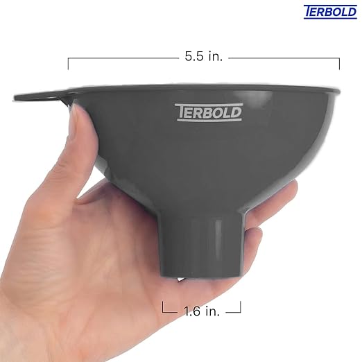 3pc Wide Mouth Canning Funnels for Filling Bottles and Mason Jars | Large Spout - Image 3