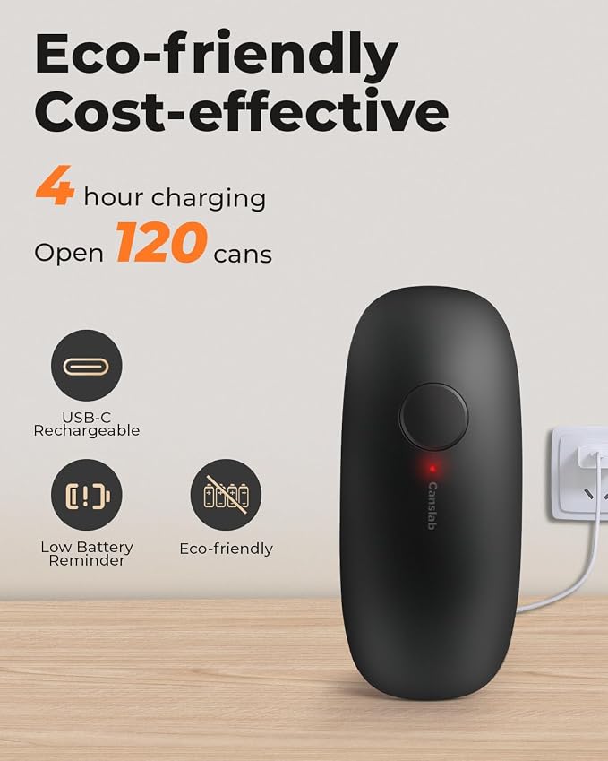 Canslab Ultrablde (Basic Version）_Rechargeable Electric Can Openers - Image 2