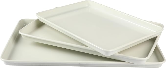 Martha Stewart Gallen 3-Piece Cookie Sheet Set – 13", Ceramic Nonstick by MarthaStewart