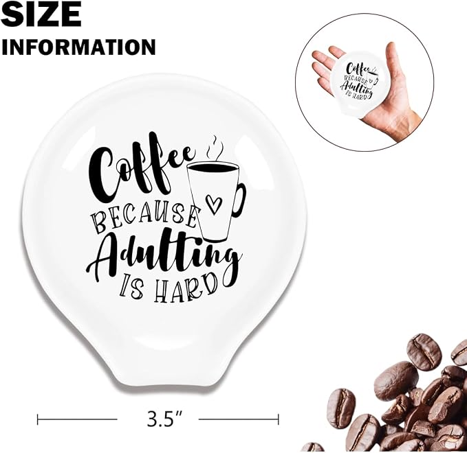 Funny Coffee Spoon Holder-Coffee Spoon Rest-Cafe Bar Station Accessories-Coffee - Image 2