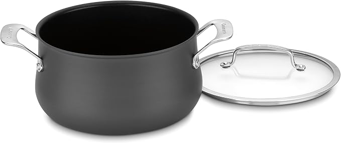 Cuisinart Contour 5-Quart PURELYCERAMIC™ Nonstick PFAS Free Hard-Anodized Dutch by Cuisinart