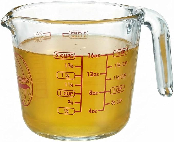 Mrs. Anderson's Baking Glass Measuring Cup, Borosilicate Glass, Precision - Image 3