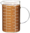 77L Glass Measuring Cup, High Borosilicate Glass Measuring Cup by 77L