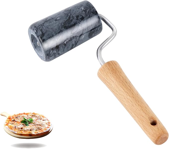 Tianman Rolling Pin Pizza Roller, Marble Roller Non-Stick T-Type, by Tianman