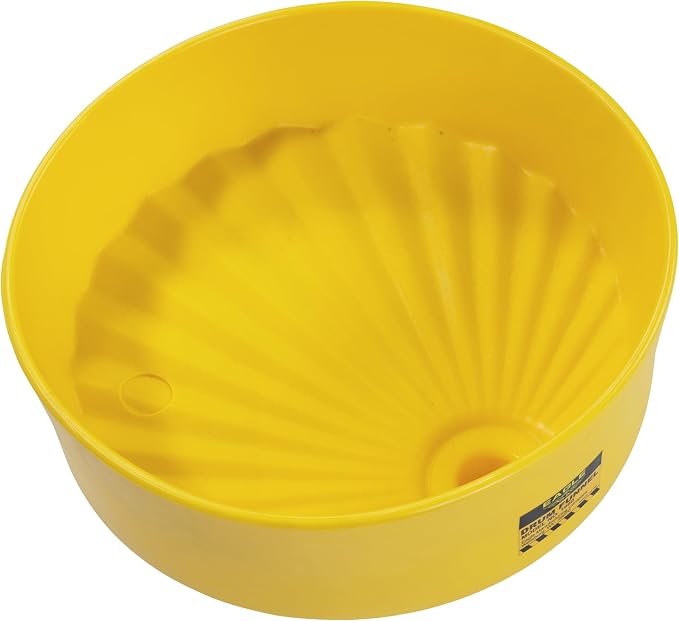 Eagle 1660 Drum Funnel – 18" Diameter, Fits 30 & 55 Gallon Drums, Spout Fits 2" - Image 2