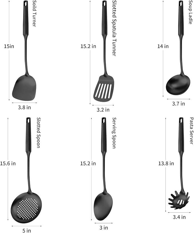 304 Stainless Steel Cooking Utensil, Kitchen Kitchen Utensil - Image 2