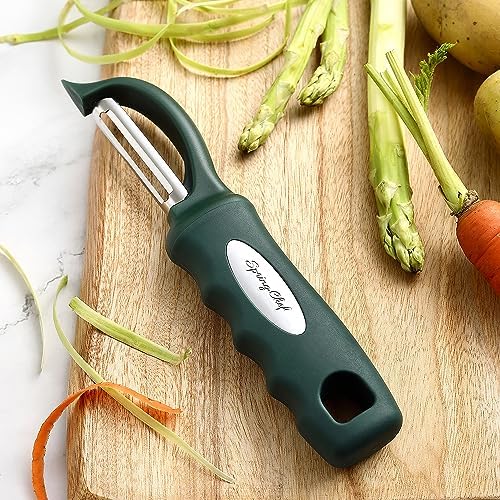 Spring Chef Professional Ice Cream Scoop & Stainless Steel Swivel
