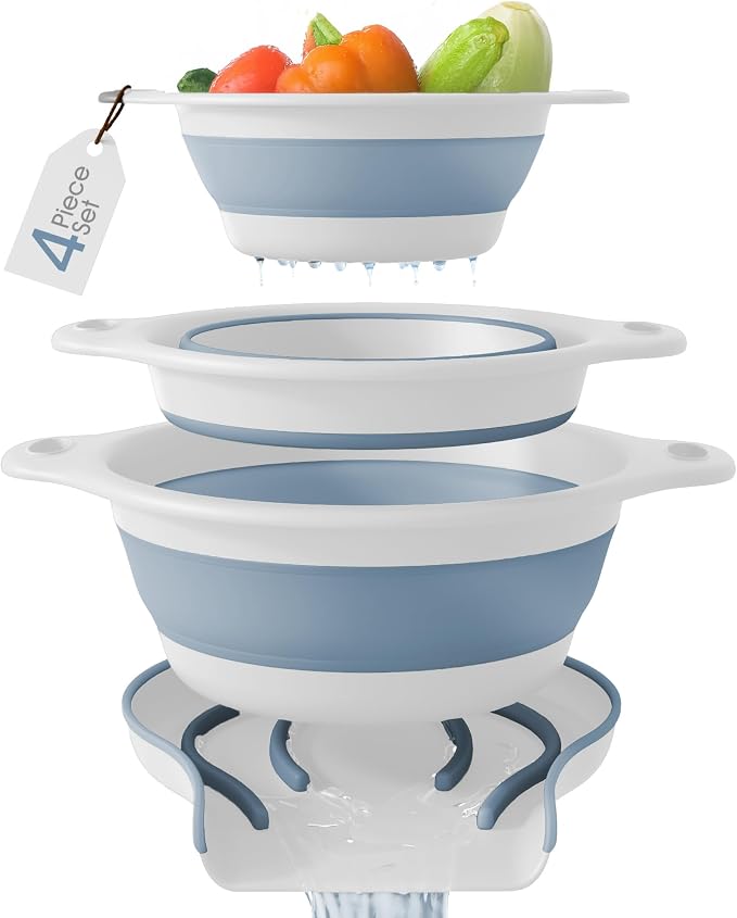 Gevoli Collapsible Colanders Food Strainers - Image 8