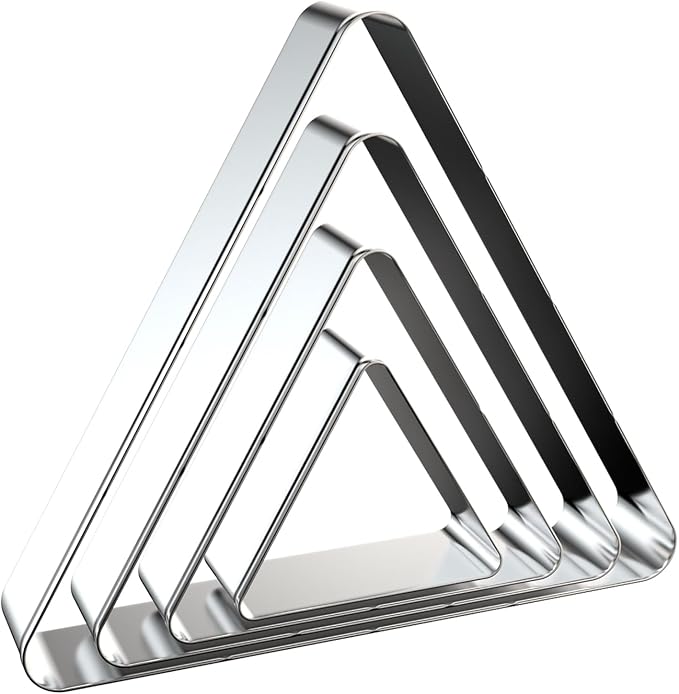 Triangle Cookie Cutter Set by QAAQS