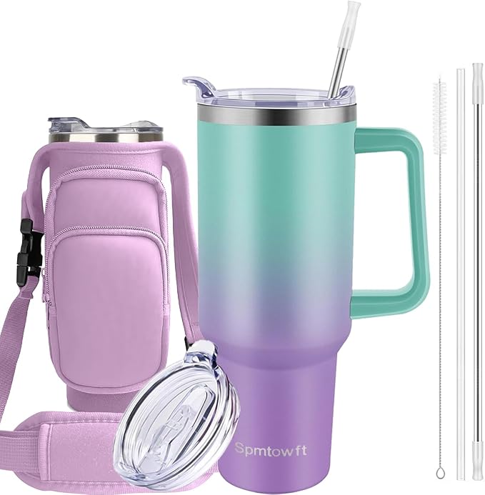 40oz Stainless Steel Double Vacuum Tumbler by Spmtowft