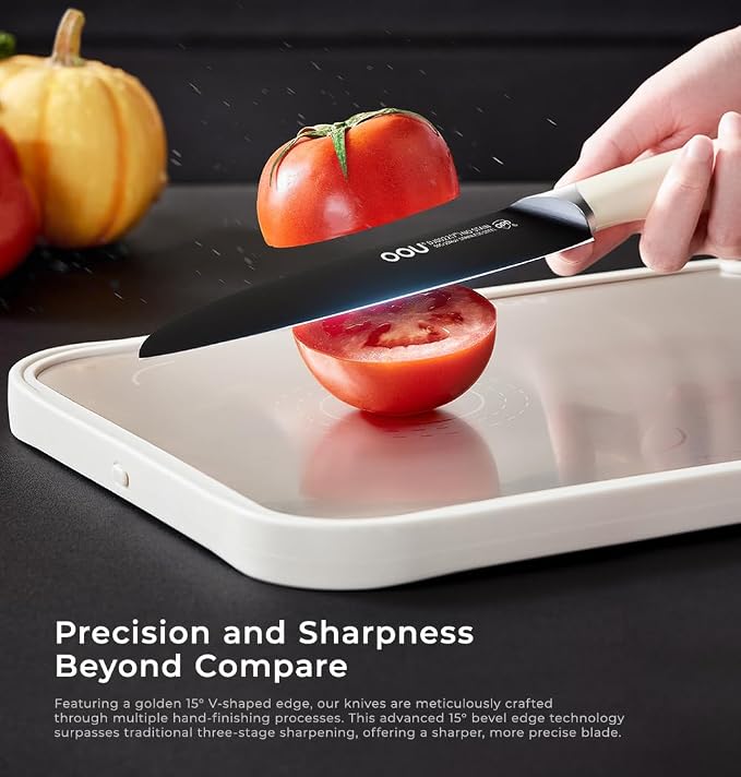 OOU Kitchen Knife Block Set - Image 3