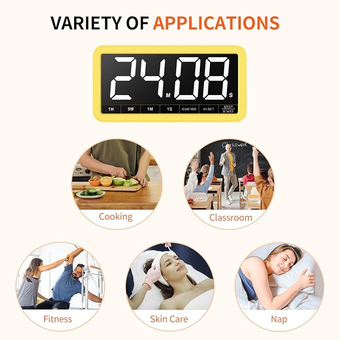 VOCOO Digital Kitchen Timer - Image 7