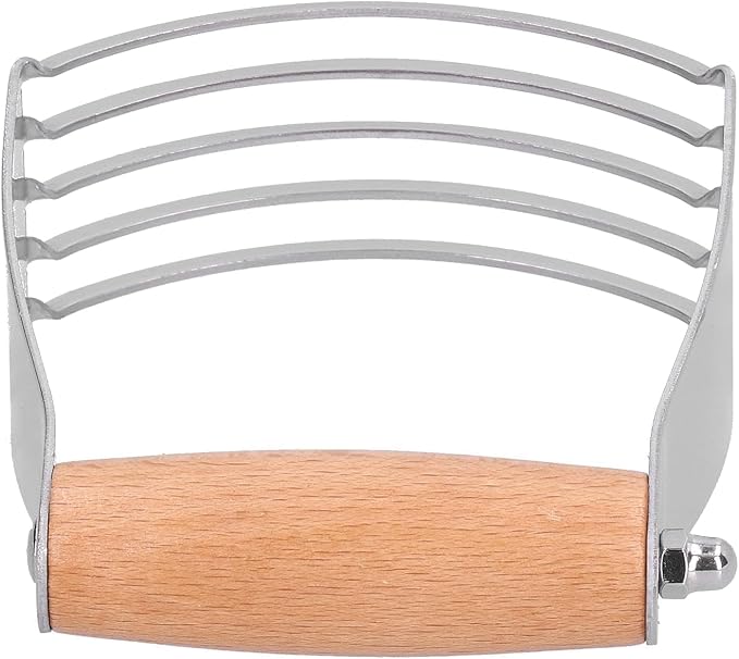Dough Blender, Stainless Steel Pastry Cutter Heavy Duty Dough Cutter - Image 9