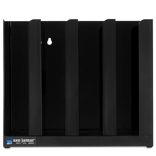 San Jamar Portion Cup and Lid Organizer Fits 2" Cups and Lids by SanJamar
