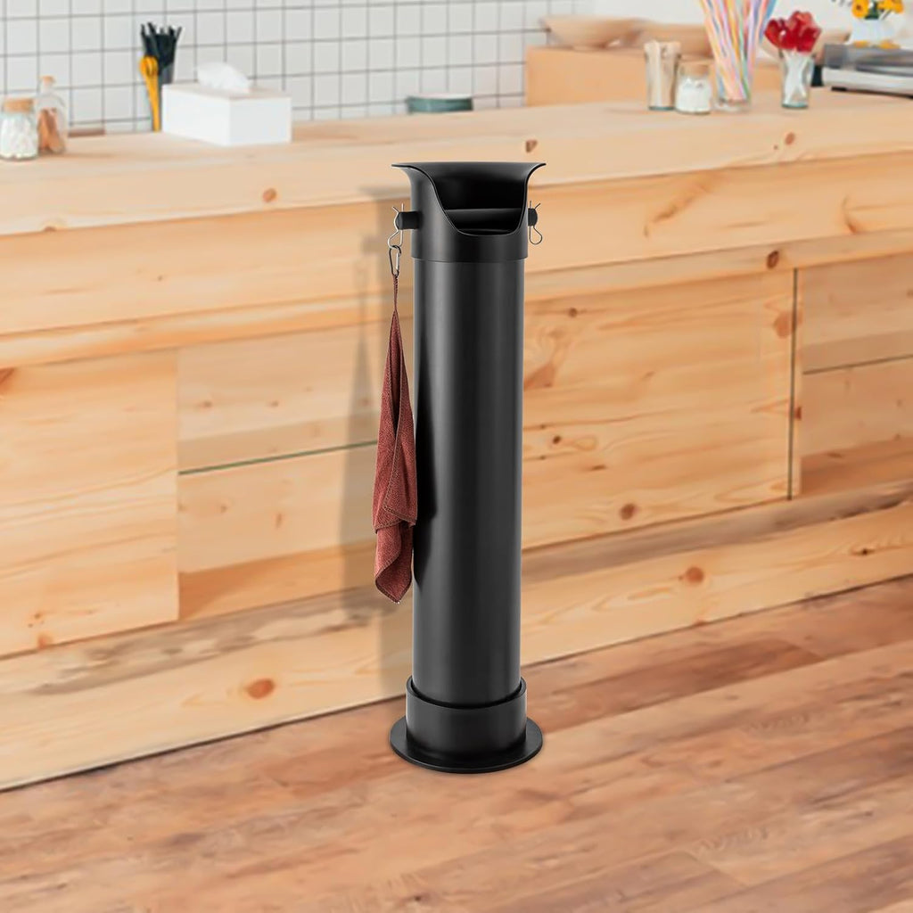 Knock Box for Coffee Grounds Commercial Floor Standing Knockbox with