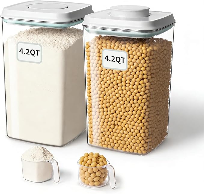 Airtight Food Storage Containers Set by EQI