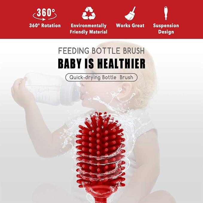 Silicone Bottle Cleaning Brush - Image 6