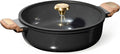 CAROTE 4.5Quart Stock Pot with Lid, Non Toxic Ceramic Soup Pot, Nonstick by CAROTE