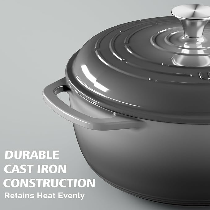 Enameled Cast Iron Dutch Oven - Image 3