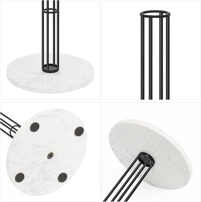 NearMoon Paper Towel Holder Countertop, Sturdy Metal Paper Towel Stand Dispenser - Image 7