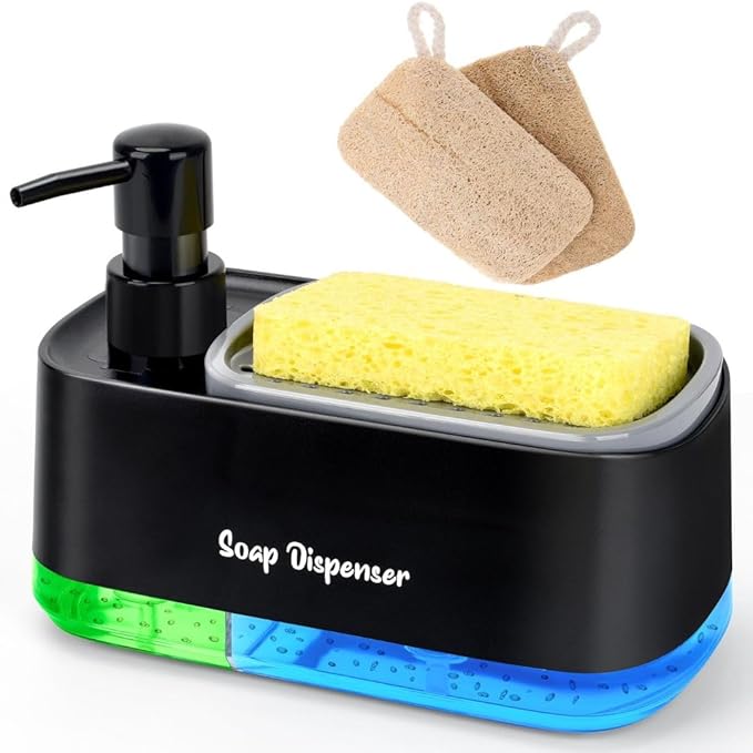 5-in-1 Kitchen Soap Dispenser Set by Unknown