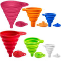 Kitchen Funnel Set of 6, Large Medium and Small, 2025 Upgrade Silicone Kitchen by Unknown