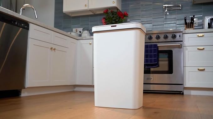 Simpli-Magic 13 Gallon Motion Sensor Touchless Trash Can – Automatic Hands-Free - Image 8