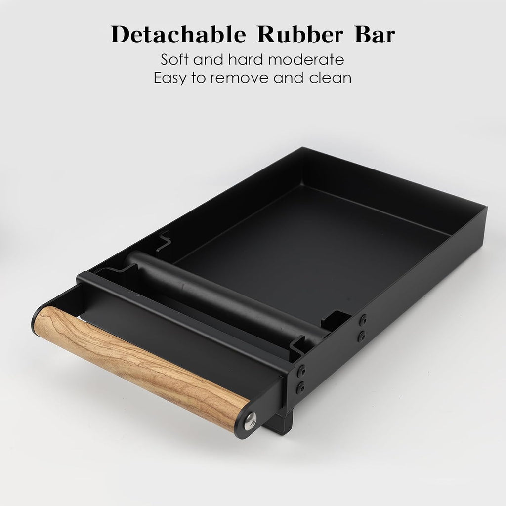 Handle Drawer Knock Box, Stainless Steel Detachable Coffee Stick