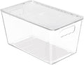 Vtopmart 1 Pack Clear Stackable Storage Bins by Vtopmart