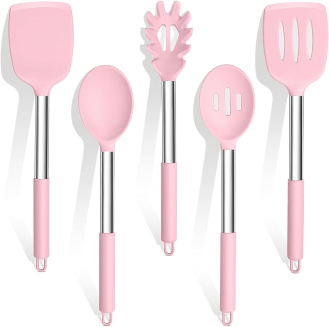 TeamFar Cooking Utensils Set, Heatproof & Healthy, Nonstick & Easy Clean by TeamFar