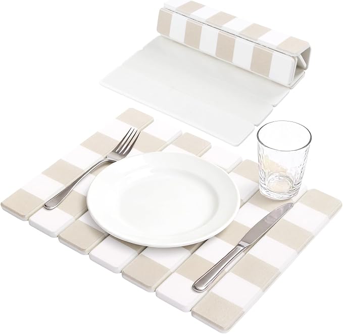 Yamaziot Stone Drying Mat for Kitchen Counter, Quick-Dry Diatomaceous Earth Mat by Yamaziot