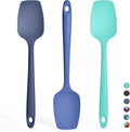 Silicone Spoonula Set: 600ºF Heat Resistant Food Grade Cooking Baking Utensils by IronberryOfficial