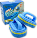 KOKSI 2-Piece Cleaning Brush for Bathroom Kitchen Bathtub Toilet Cleaner All by Koksi