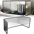 4 Sided Splatter Guard, Foldable Stainless Steel Oil Splatter Screens by Tylulikaty