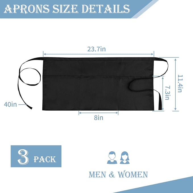 PEASUG Server Apron, Waitress Apron - Image 2