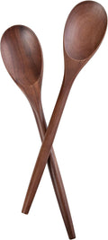 2PSC Wooden Cooking Spoons, 14 Inch Wooden Spoon by GinSent