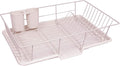Space-Saving 3-Piece Dish Drainer Rack Set: Efficient Kitchen Organizer by SweetHomeCollection