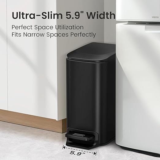 Cesun Small Bathroom Trash Can - Image 2