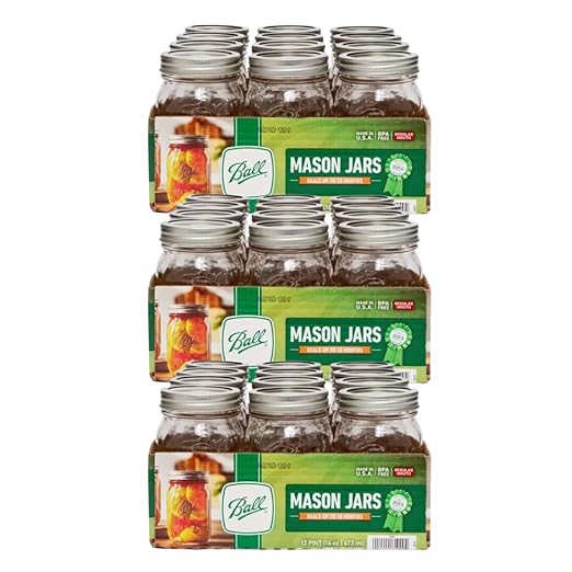 Ball Regular Mouth Glass Mason Jars by BallJar
