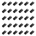 MECCANIXITY 120Pcs Slotted Split Roll Pins 3/25 Inch Dia. 6/25 Inch Length by MECCANIXITY