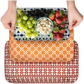 Annovero Serving Platter, Microwave & Dishwasher Safe, Set of 3